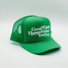 Good Things Trucker Classic Hats Established In God