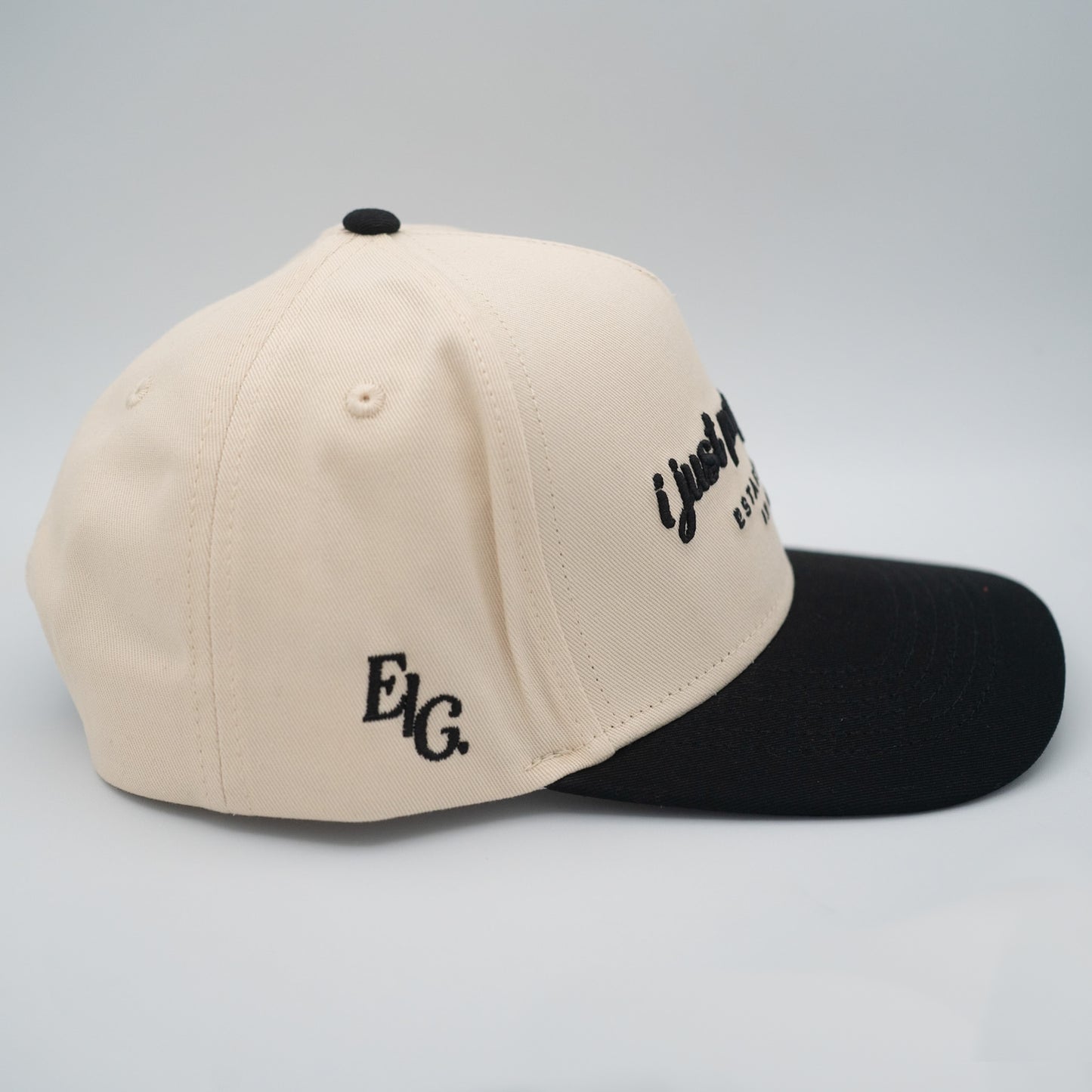 Pray A Lot. Signature Snapback // Black & Tan