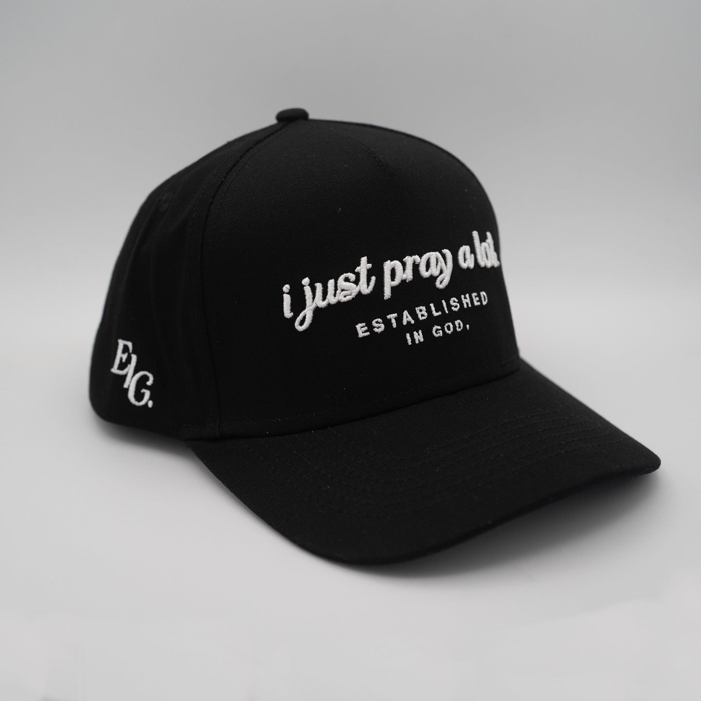 Pray A Lot. Signature Snap // B&W