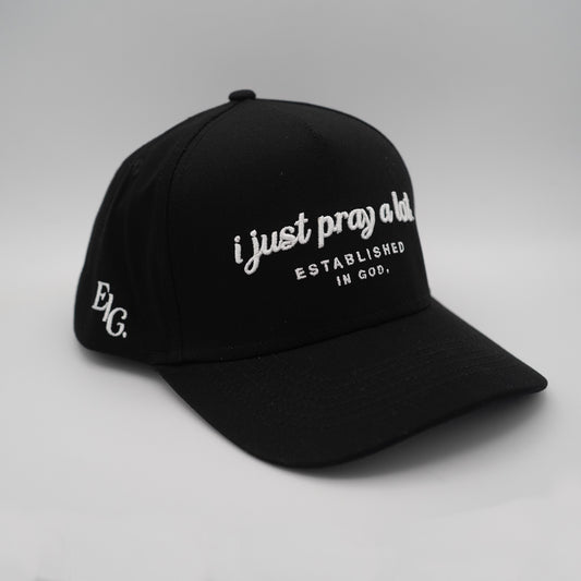Pray A Lot. Signature Snap // B&W