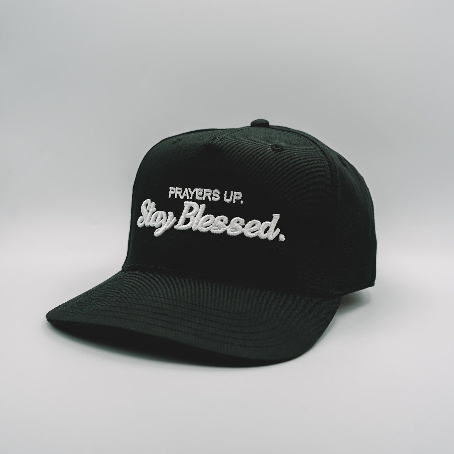Stay Blessed. Snapback // Black Hats Established In God 