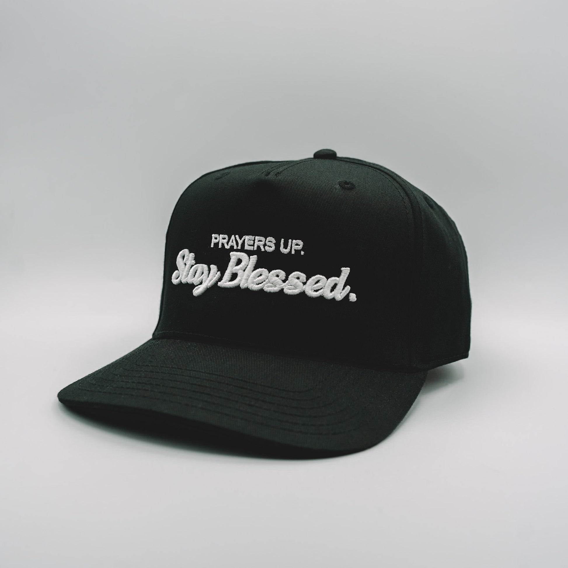 Stay Blessed. Snapback // Black Hats Established In God 