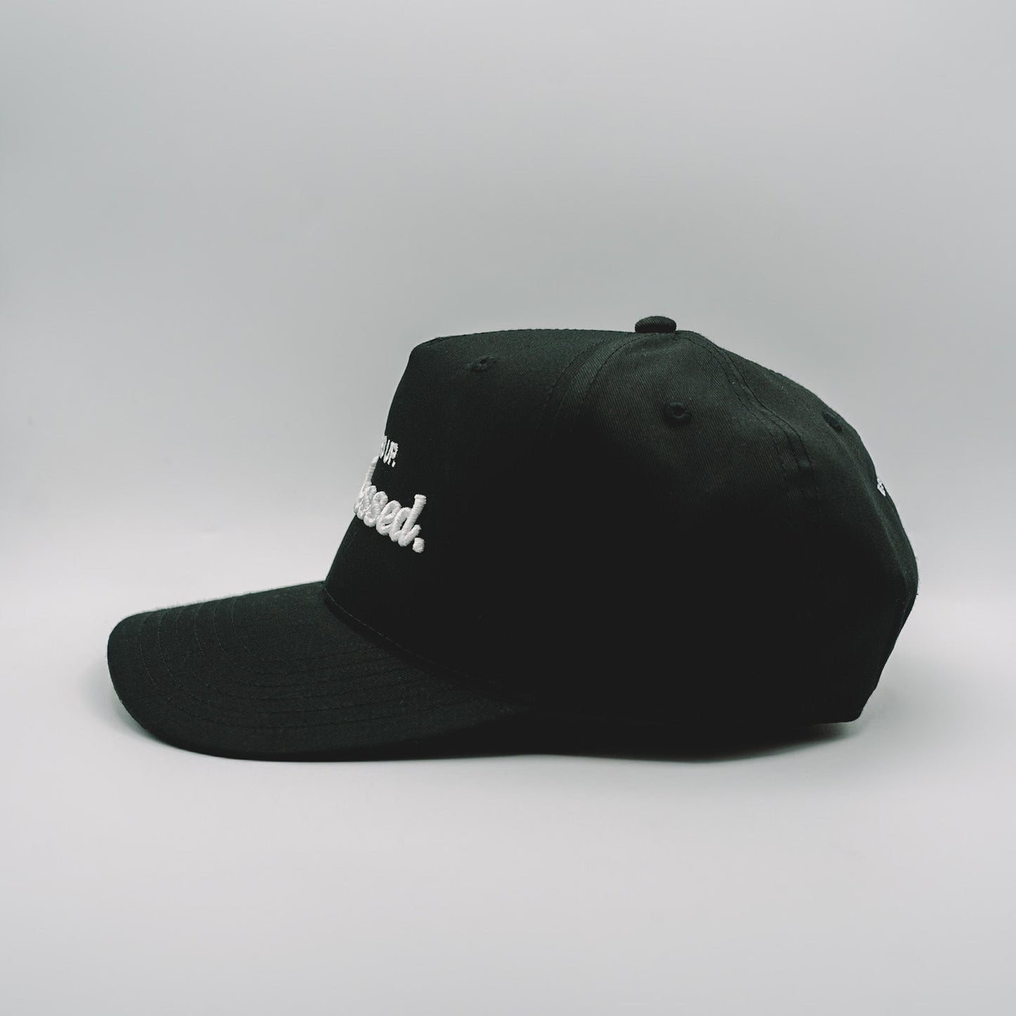 Stay Blessed. Snapback // Black Hats Established In God 