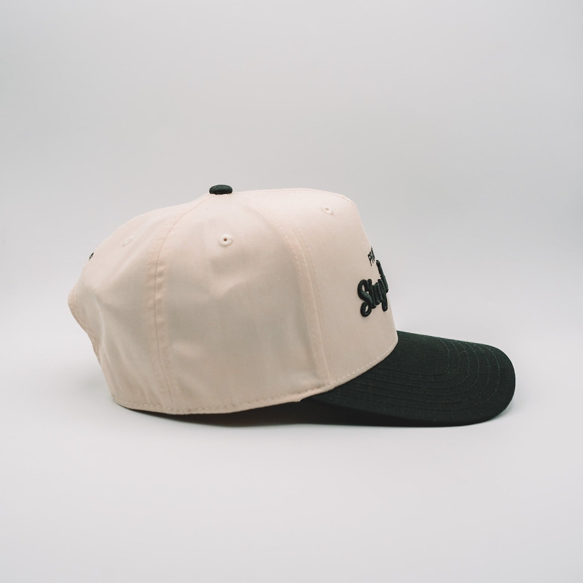 Stay Blessed. Snapback // Creme Hats Established In God 