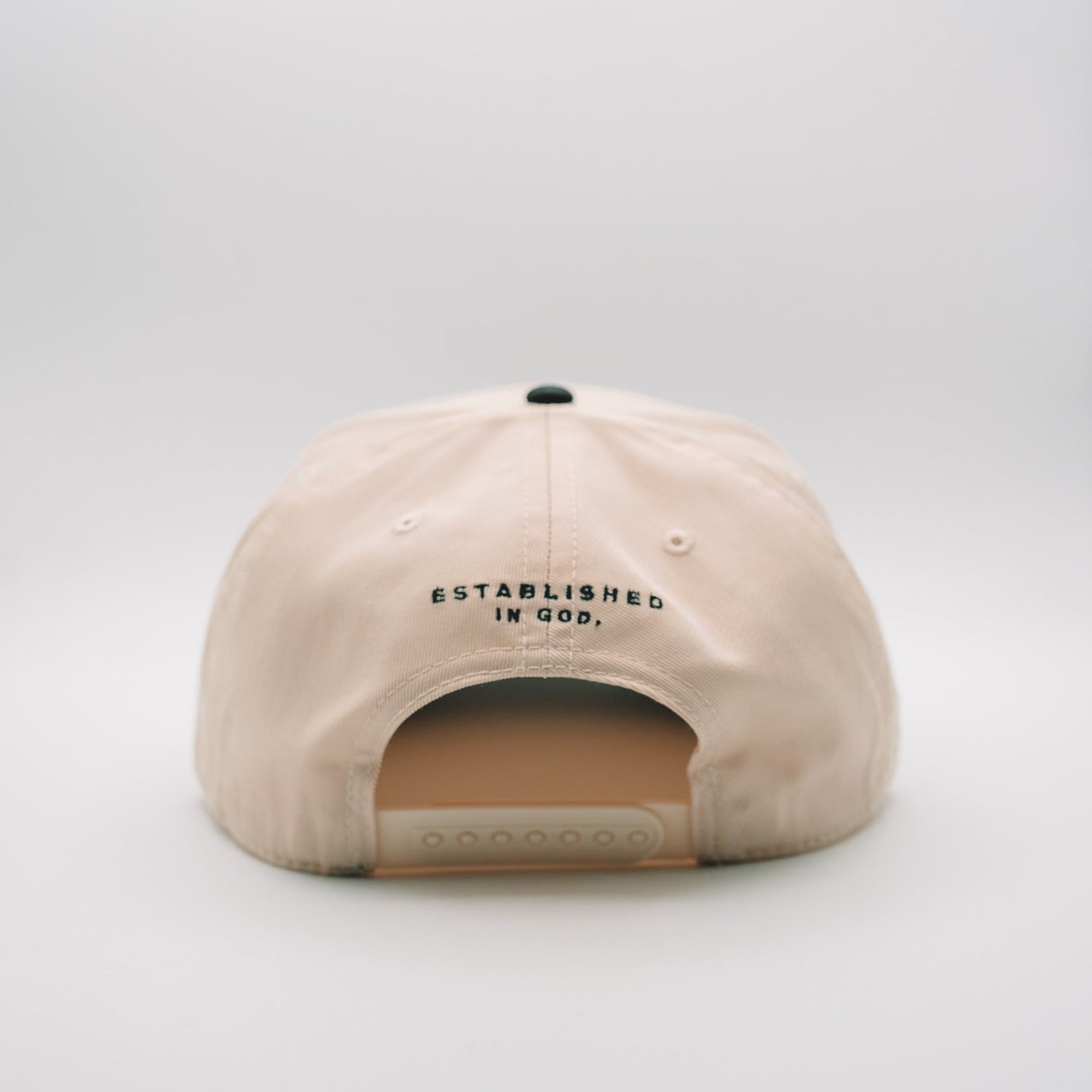 The EIG Classic Snapback // Creme Hats Established In God