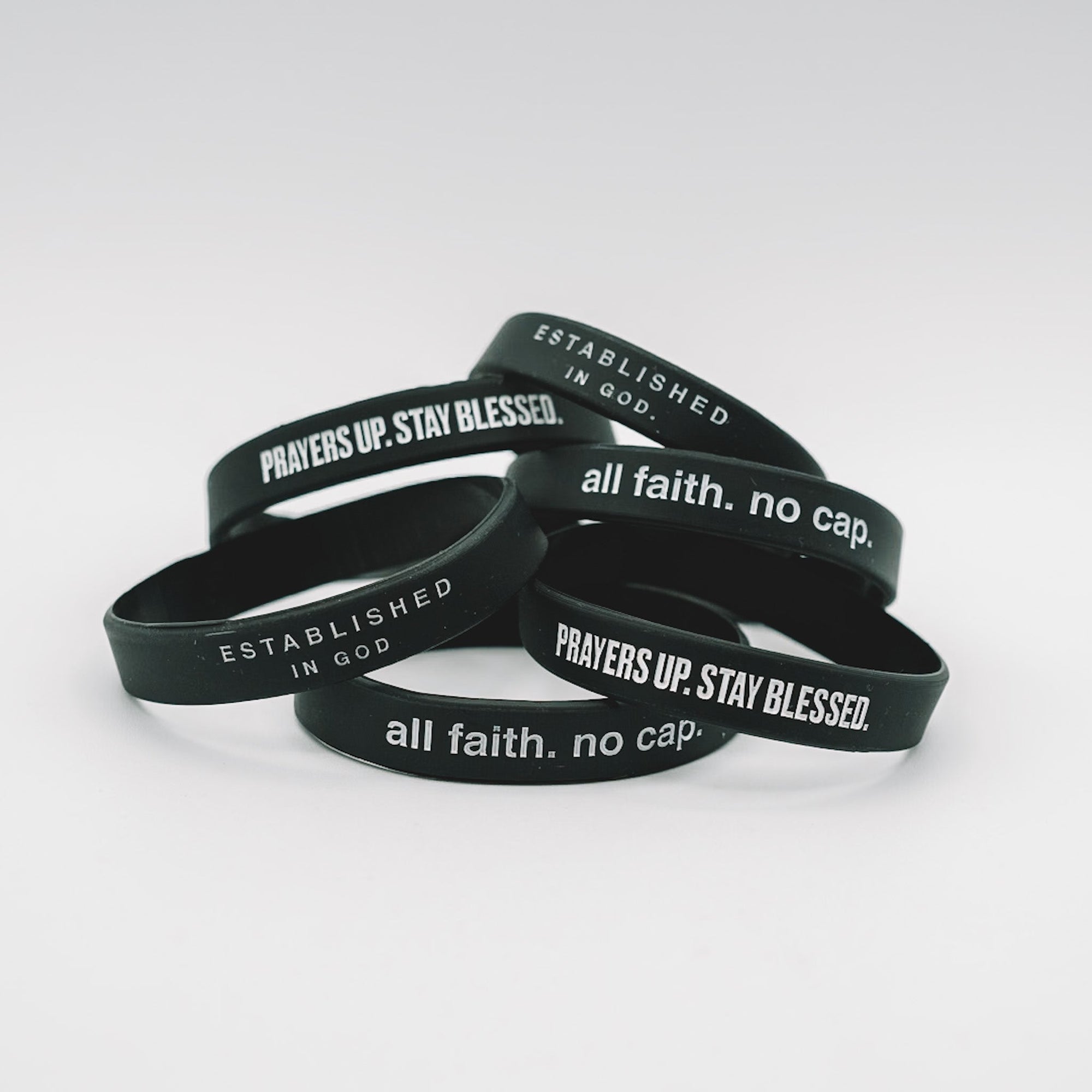 Rubberband 2-Pack Accessories Established In God