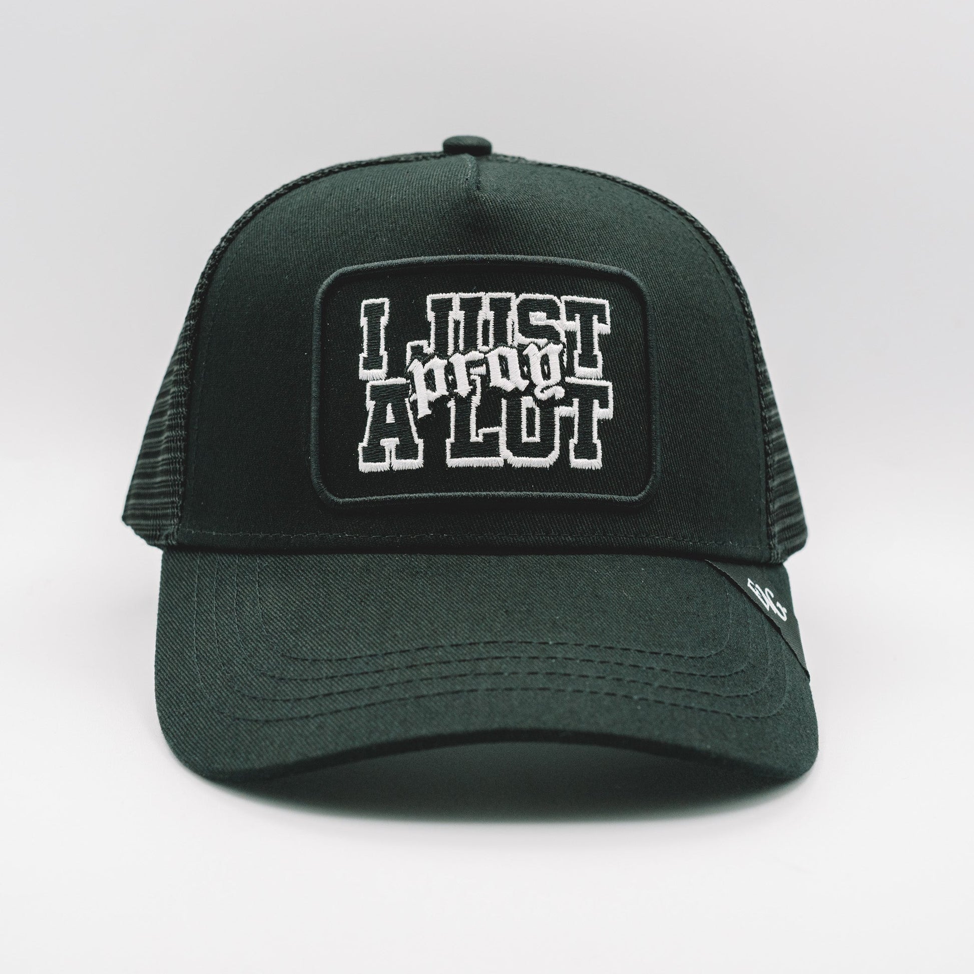 Pray A Lot. Patch Trucker // Black Hats Established In God 