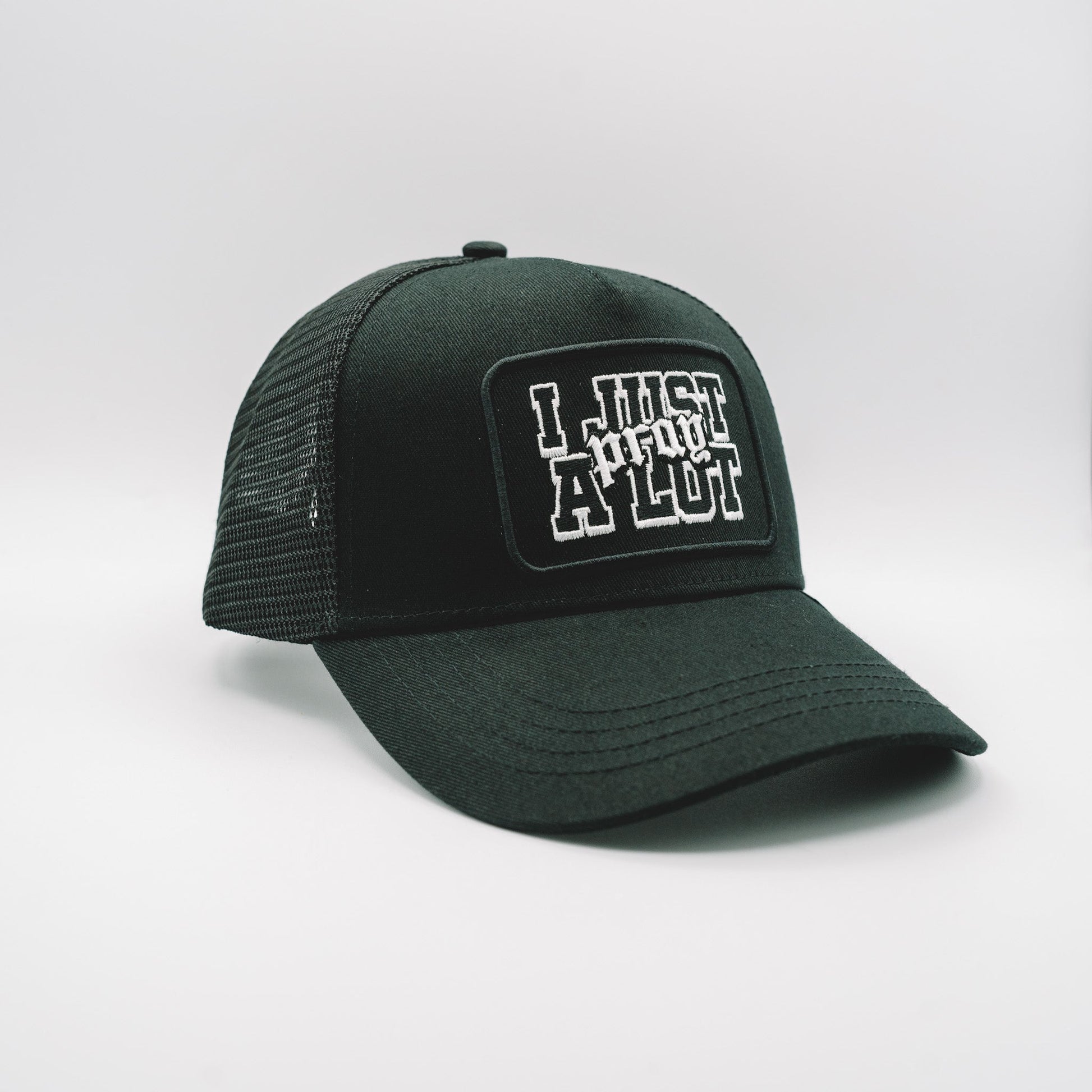Pray A Lot. Patch Trucker // Black Hats Established In God 