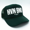 Heaven Bound HB Trucker Hats Established In God Green