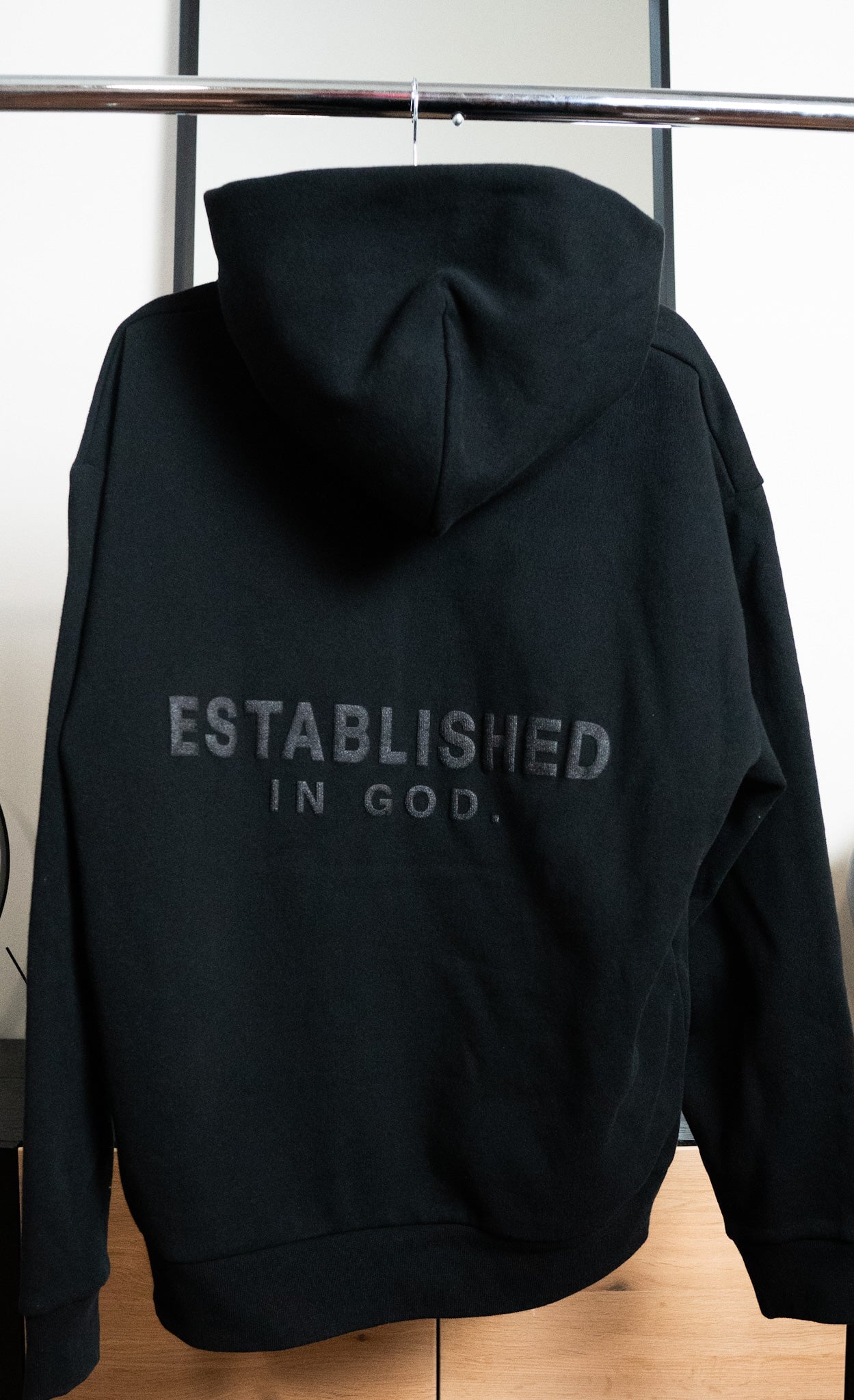 ALL FAITH. NO CAP. Premium Hoodie Hoodies Established In God 