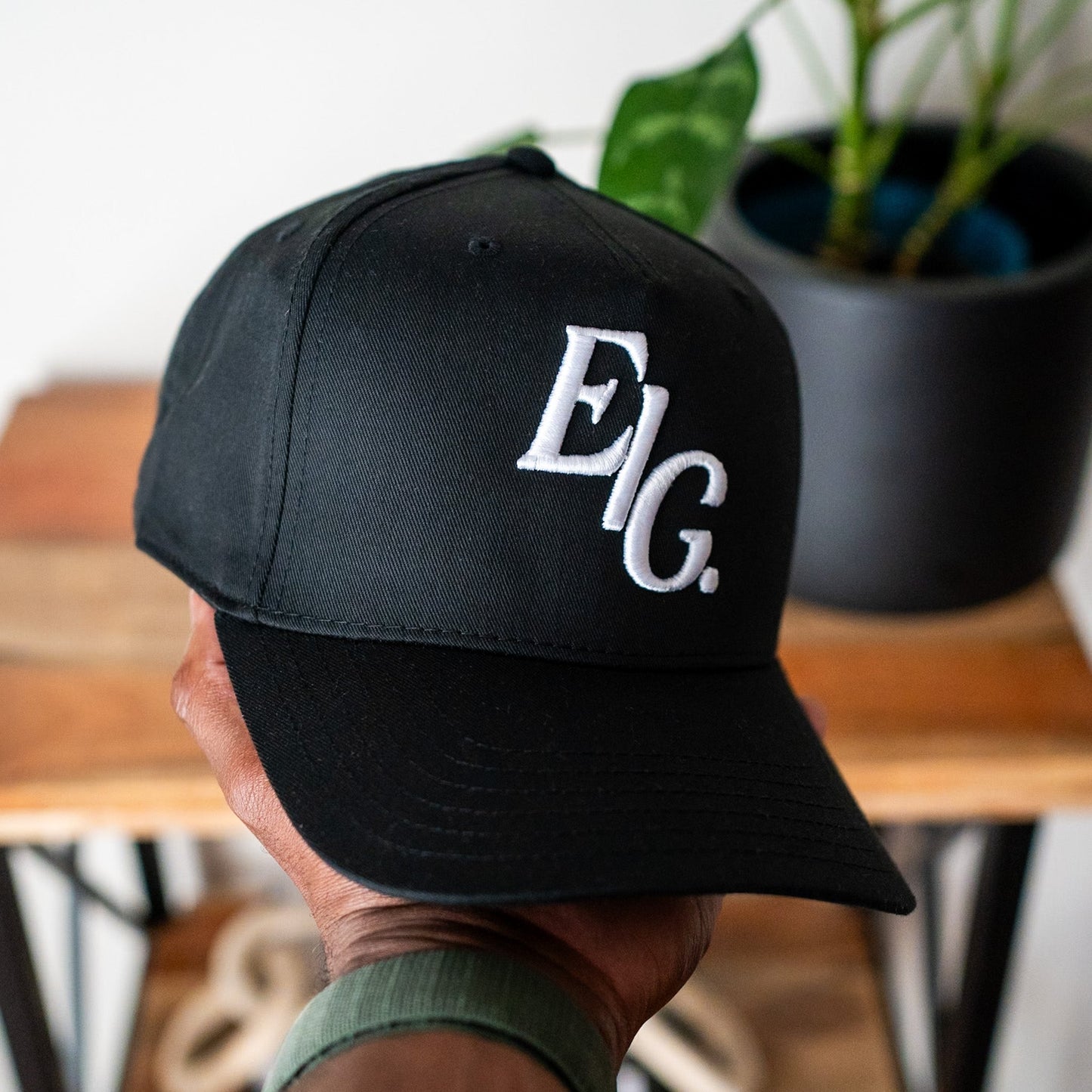 The EIG Classic Snapback // Black Hats Established In God 
