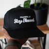 Stay Blessed. Snapback // Black Hats Established In God