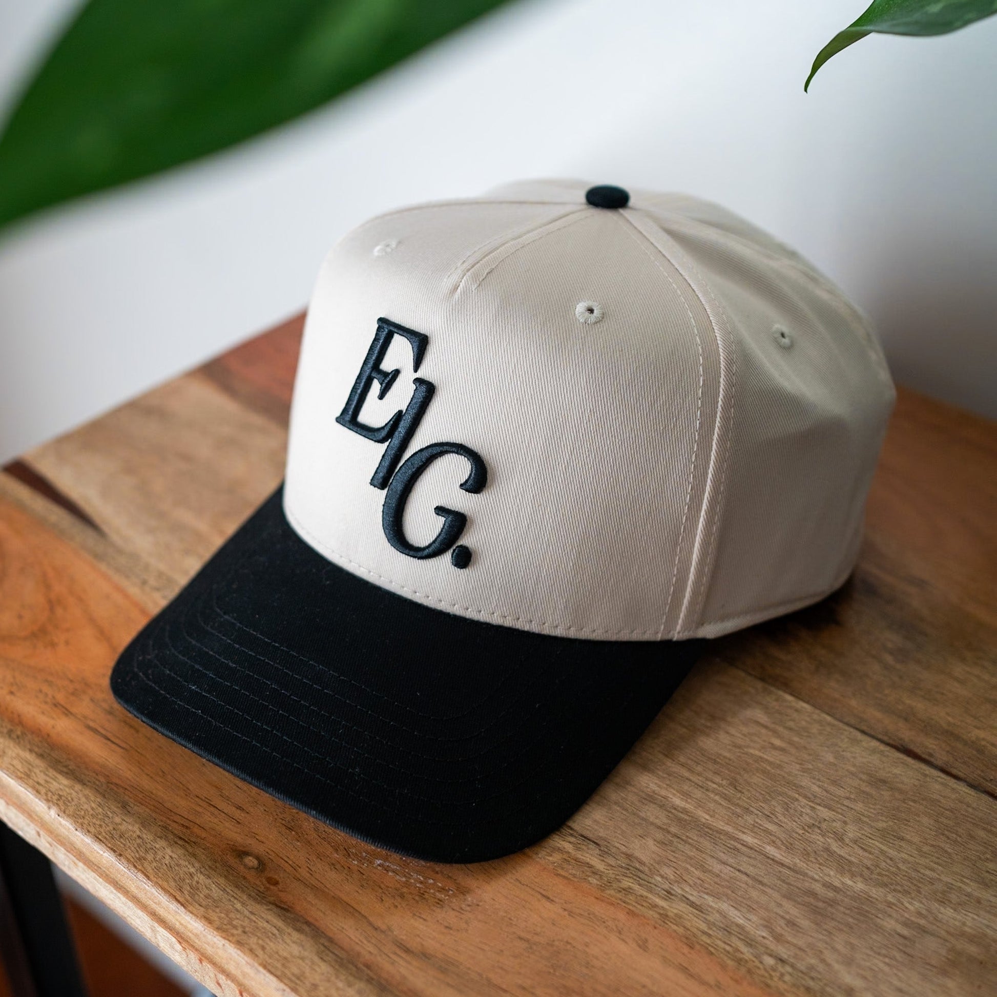 The EIG Classic Snapback // Creme Hats Established In God 