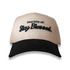 Stay Blessed. Snapback // Creme T-Shirts Established In God 