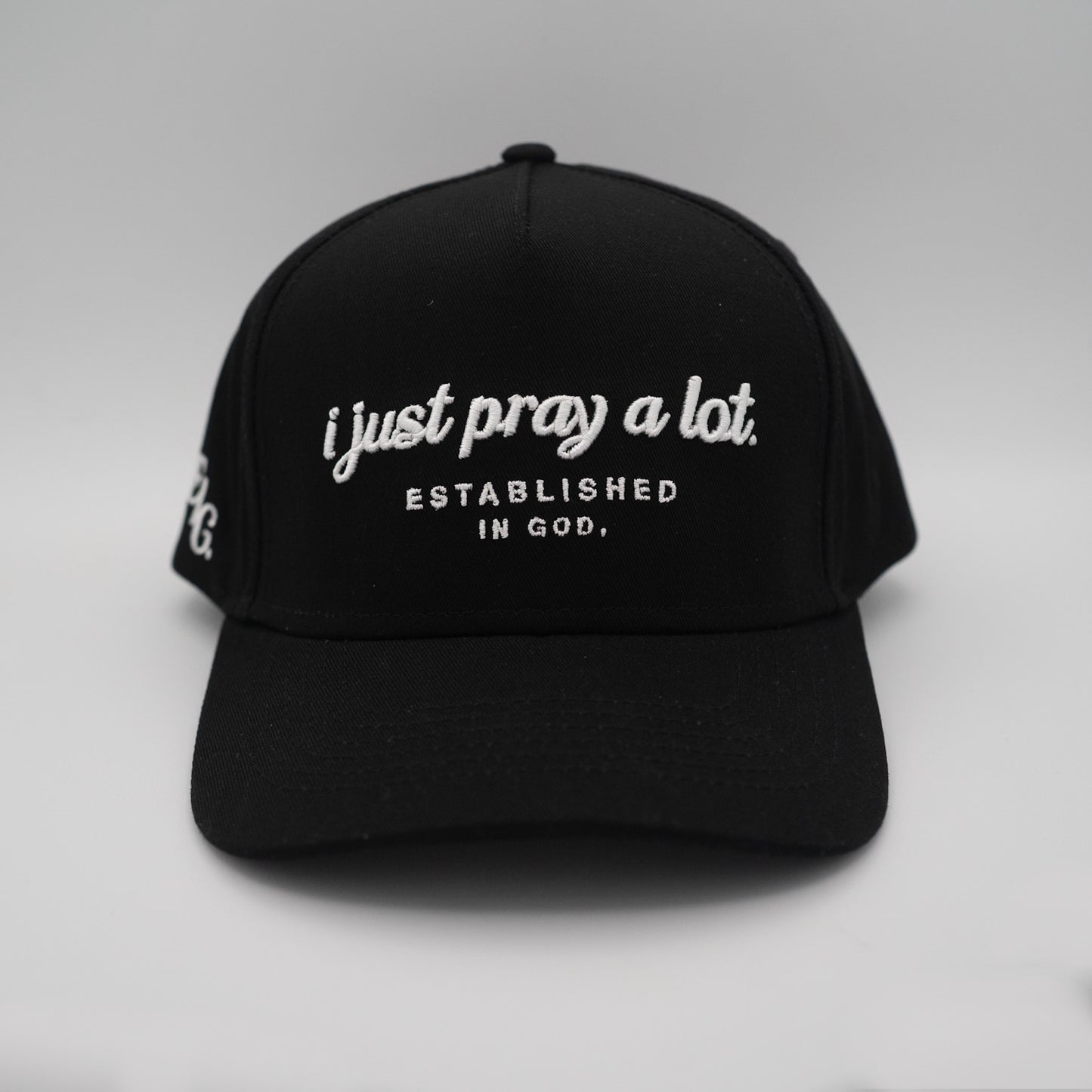 Pray A Lot. Signature Snap // B&W