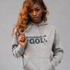 EIG FAITH IS AN ACTION WORD. Premium Hoodie Gunmetal Heather Hoodies Established In God 