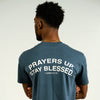 PRAYERS UP. STAY BLESSED. T-Shirt T-Shirts Established In God 